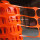 Snow Fence Orange Plastic Safety Net